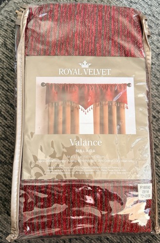 Royal velvet malaga valance - royal,