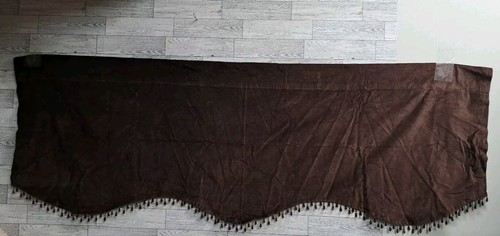 Brown velour velvet - brown,